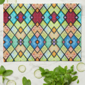 ステンドグラス キッチンタオル (折り畳み)