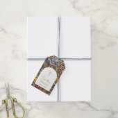 ステンドグラス《キリスト教》洗礼式や命名式バプテスマ ギフトタグ (より糸付き)