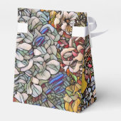 ステンドグラス《キリスト教》洗礼式や命名式バプテスマ フェイバーボックス (裏面サイド)