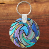 ステンドグラス キーホルダー (正面)