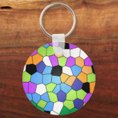 ステンドグラス キーホルダー (正面)