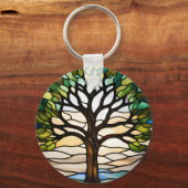 ステンドグラス キーホルダー (正面)