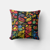 ステンドグラス クッション (正面)