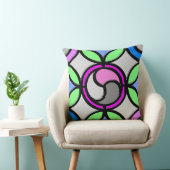 ステンドグラス クッション (椅子)