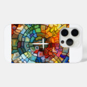 ステンドグラス+クロスApple iphoneケー澄んス Case-Mate iPhoneケース (裏面 (横))