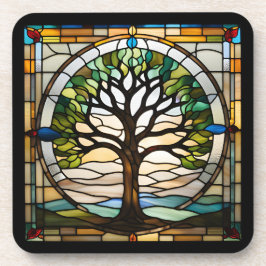 ステンドグラス コースター