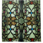 ステンドグラス シャワーカーテン (正面)