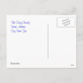 ステンドグラス シーズンポストカード (裏面)