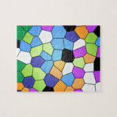 ステンドグラス ジグソーパズル (横)