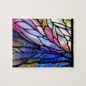 ステンドグラス、ティファニー – スタイル, ジグソーパズル (横)