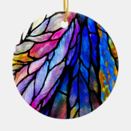 ステンドグラス、ティファニー – スタイル, セラミックオーナメント