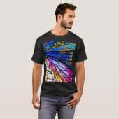 ステンドグラス、ティファニー – スタイル, Tシャツ (正面フル)