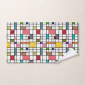 ステンドグラス バスタオルセット (ハンドタオル)