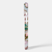 ステンドグラス フラワー iPhoneケース ピンクゴールドの花 Case-Mate iPhoneケース (裏面 / 左)