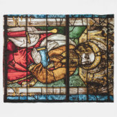 ステンドグラス フリースブランケット (正面(横))