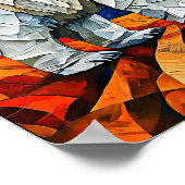 ステンドグラス ポスター (角)