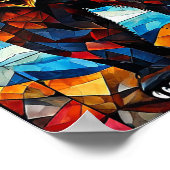 ステンドグラス ポスター (角)