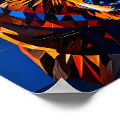 ステンドグラス ポスター (角)