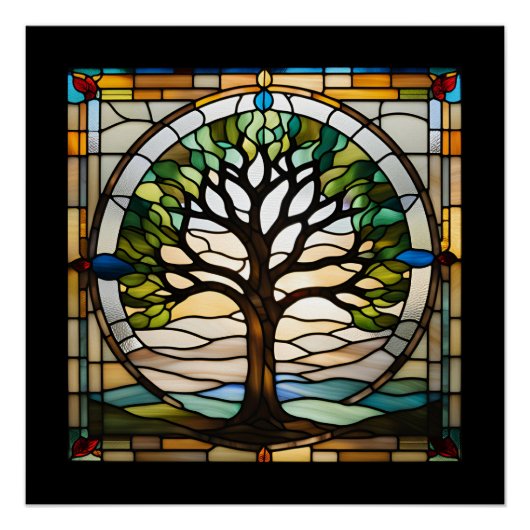ステンドグラス ポスター (正面)