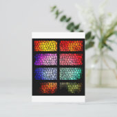 ステンドグラス ポストカード (スタンド正面)