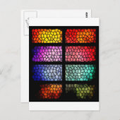 ステンドグラス ポストカード (正面/裏面)