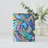 ステンドグラス ポストカード (スタンド正面)