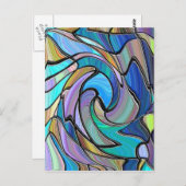 ステンドグラス ポストカード (正面/裏面)