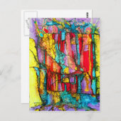 ステンドグラス ポストカード (正面/裏面)