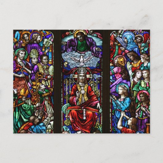 ステンドグラス ポストカード (正面)