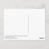 ステンドグラス ポストカード (裏面)