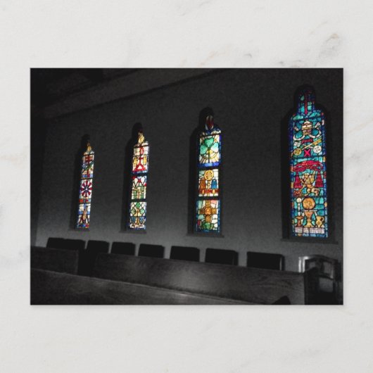 ステンドグラス ポストカード (正面)