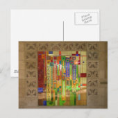 ステンドグラス ポストカード (正面/裏面)