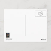 ステンドグラス ポストカード (裏面)