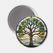 ステンドグラス マグネット (正面/裏面)