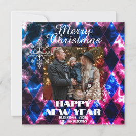 ステンドグラス ミスティ フォト マルチカラー シーズンカード