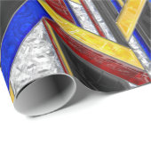 ステンドグラス ラッピングペーパー (ロールコーナー)