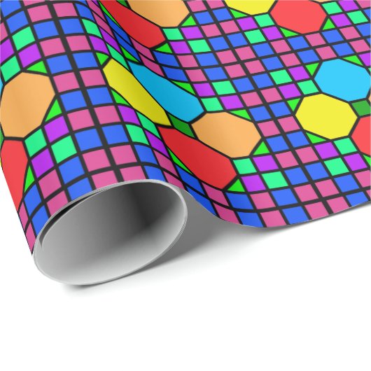 ステンドグラス ラッピングペーパー (ロールコーナー)