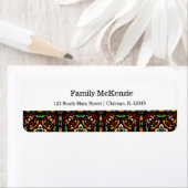 ステンドグラス ラベル (インサイチュ)