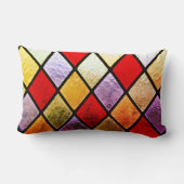 ステンドグラス ランバークッション (裏面)