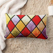 ステンドグラス ランバークッション (ブランケット)