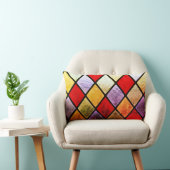 ステンドグラス ランバークッション (椅子)