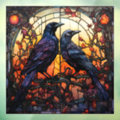 ステンドグラス・ラヴェンス ウィンドウサイン (シート3)