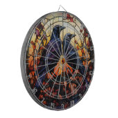 ステンドグラス・ラヴェンス ダーツボード (正面左)