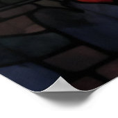 ステンドグラス・ラヴェンス ポスター (角)