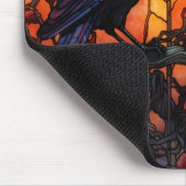 ステンドグラス・ラヴェンス マウスパッド (コーナー)