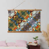 ステンドグラス 吊り下げ型タペストリー (寝室)