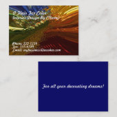 ステンドグラス 名刺 (正面/裏面)