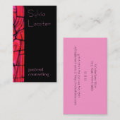 ステンドグラス 名刺 (正面/裏面)