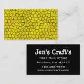 ステンドグラス 名刺 (正面/裏面)