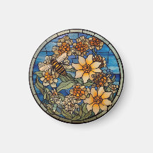 ステンドグラス（昆虫）マルハナバチ